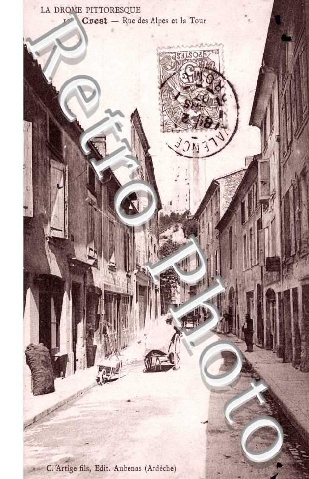 Rue des Alpes et la Tour
