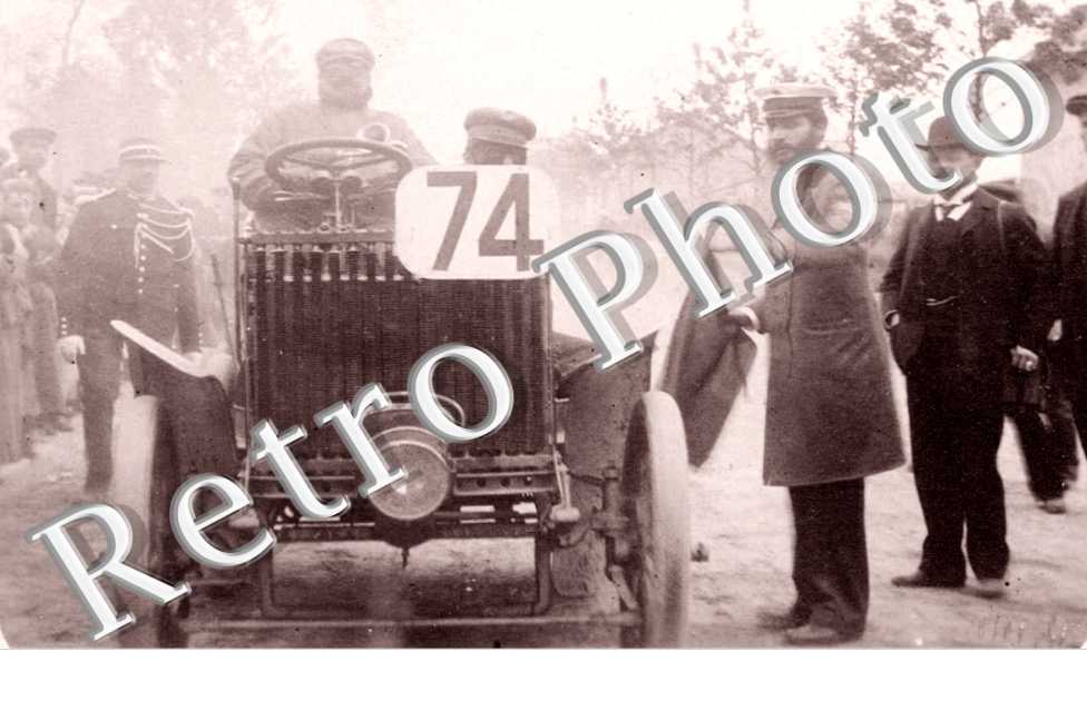 course automobile Circuit du Nord 1902 A. Wilmet Photo Rethel