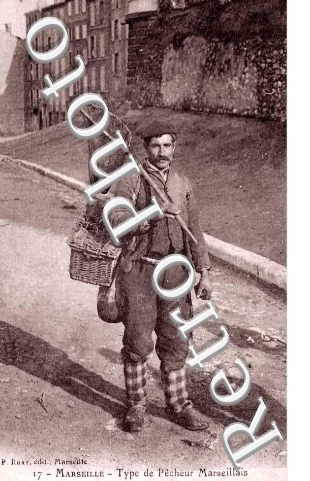 type de pecheur Marseillais