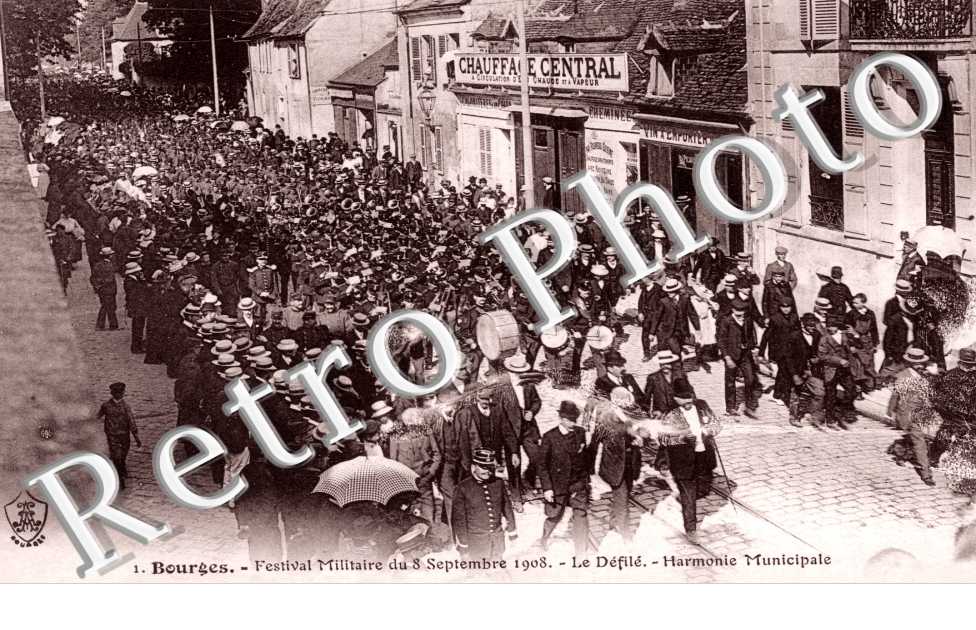 Festival Militaire du 8 septembre 1908 - Harmonie Municipale