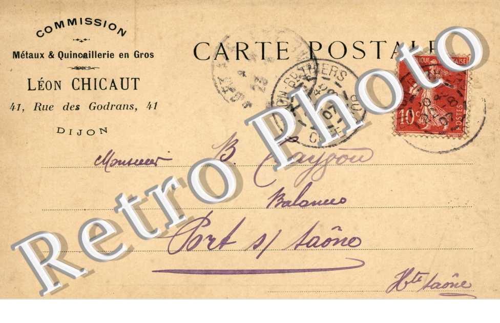 Leon Chicaut, 41 rue des Godrans - Metaux et quincaillerie en gros