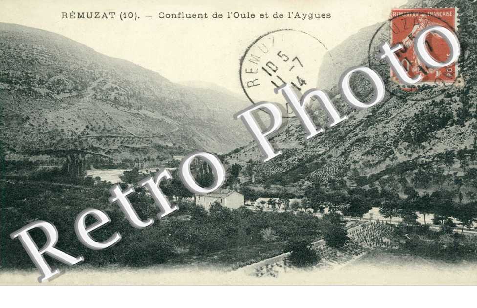 Confluent de l4oule et de l'Aygues
