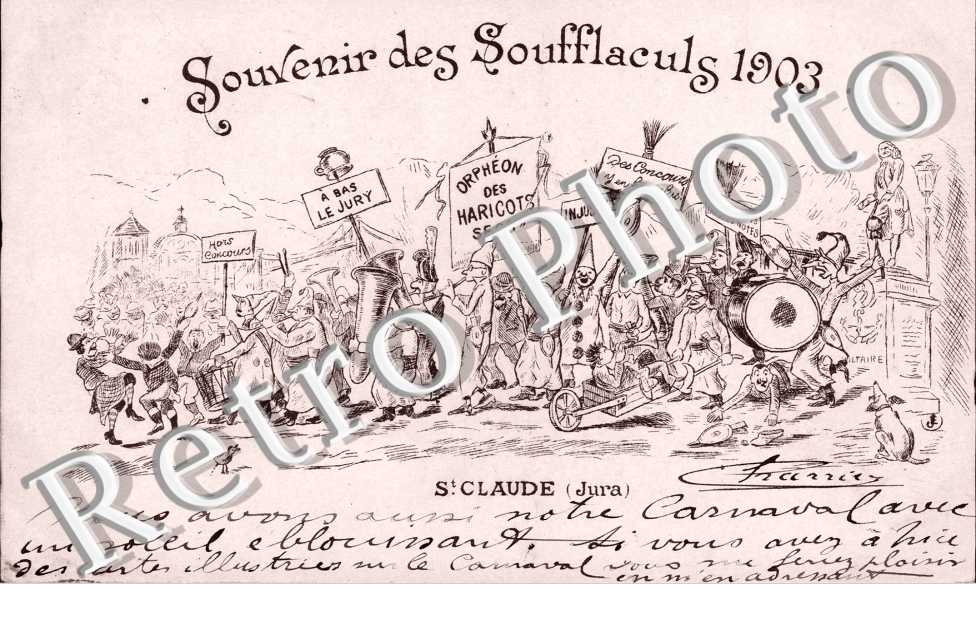 Souvenir des Soufflaculs 1903