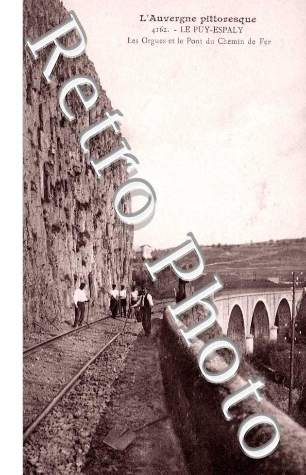 Les Orgues et le Pont du Chemin de Fer