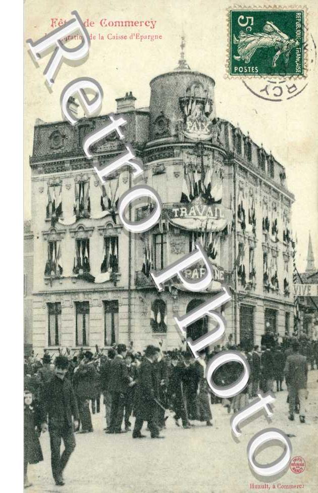 Inauguration de la Caisse d'Epargne