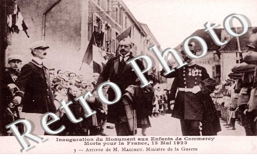 Inauguration du monument aux morts, 13 mai 1923