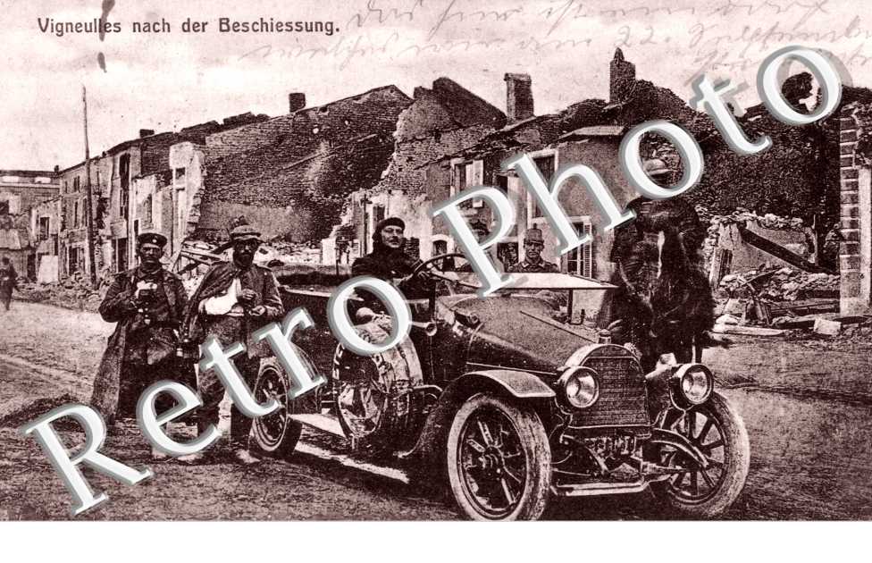 nach der Beschiessung