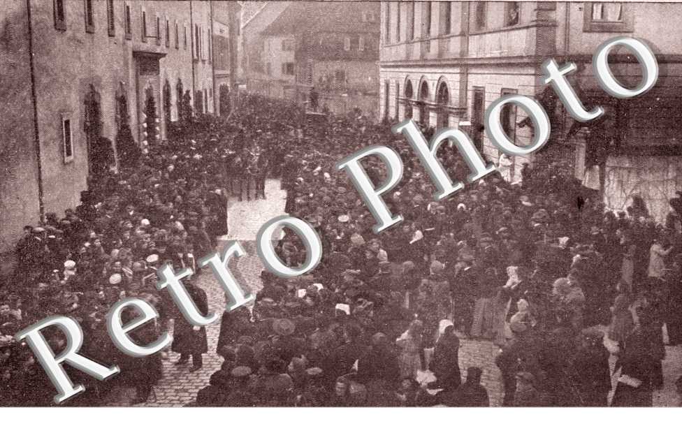 rue des Augustins le 17 fevrier 1910
