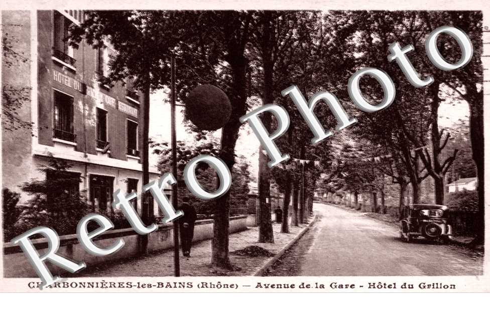 Avenue de la Gare - Hotel du grillon