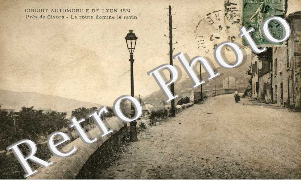 Circuite de Lyon 1924 - La Route domine le Ravin