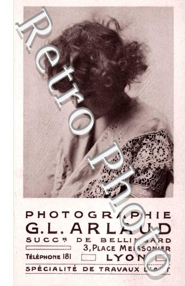 Photographie G.L. Arlaud, 3 place Meissonier