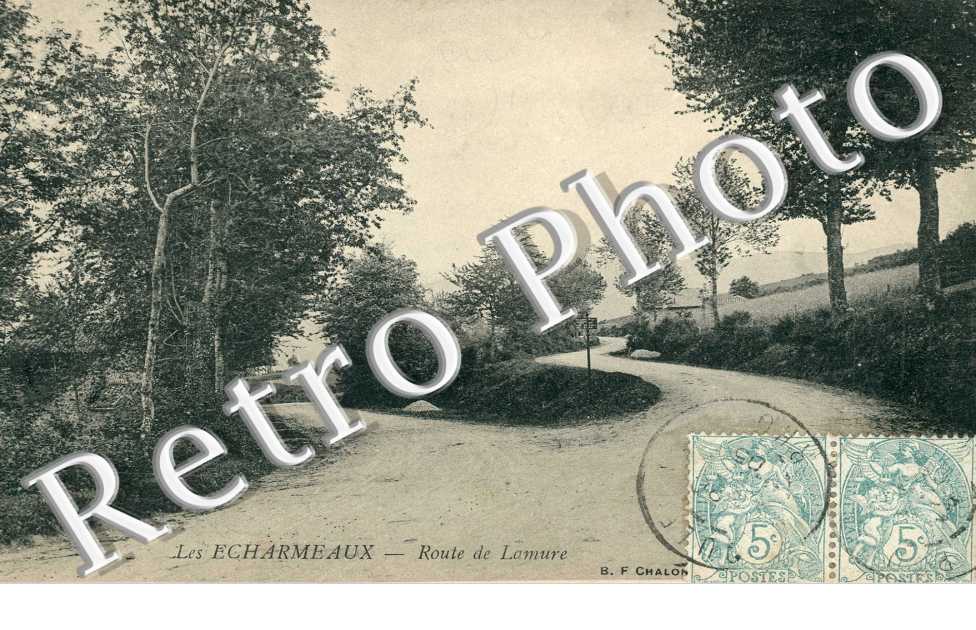 Les Echarmeaux - Route de Lamure