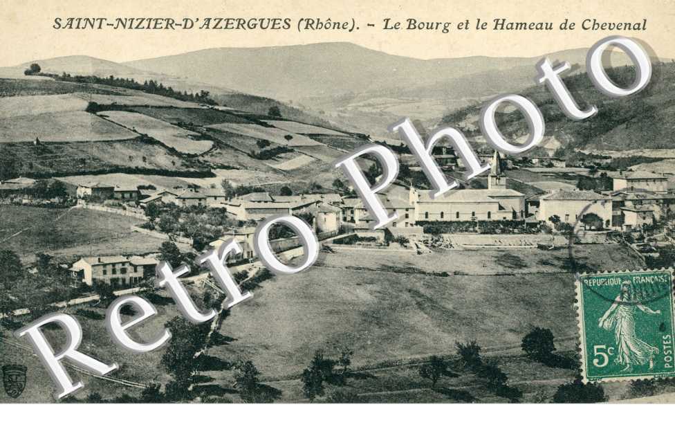 Le Bourg et le Hameau de Cheneval