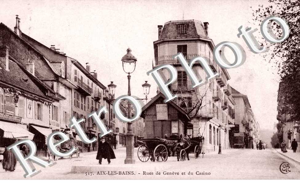 Rue de Genève et du Casino