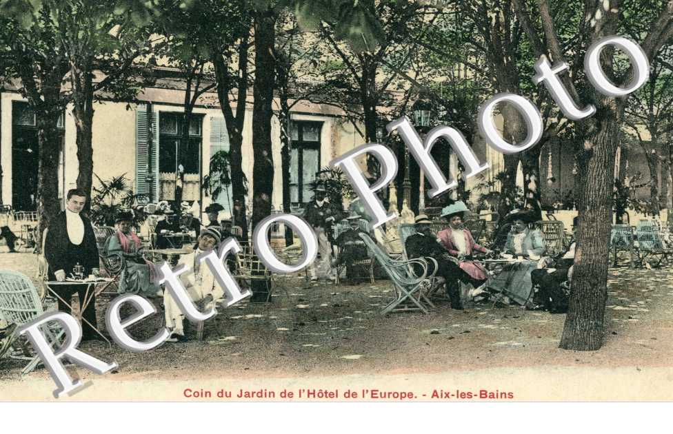 Coin du Jardin de l&#039;Hotel de l&#039;Europe