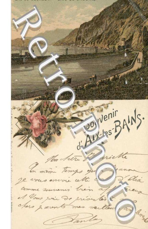 Lac du Bourget Baie de Gresine - 1900