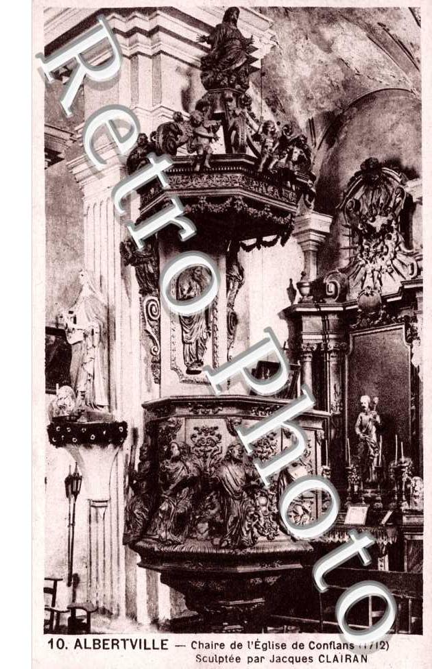 Chaire de l&#039;église de Conflans