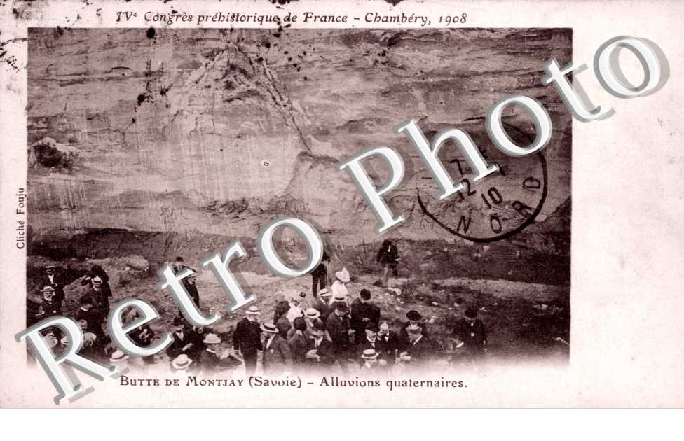 Butte de Montjay 5eme congres prehistorique 1908
