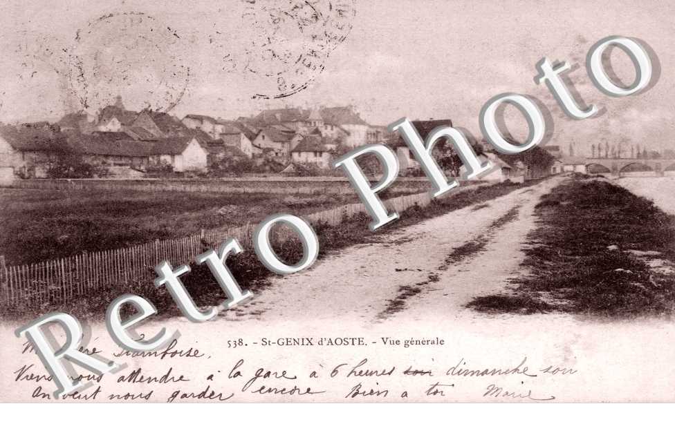 Saint Genix d&#039;Aoste Vue generale