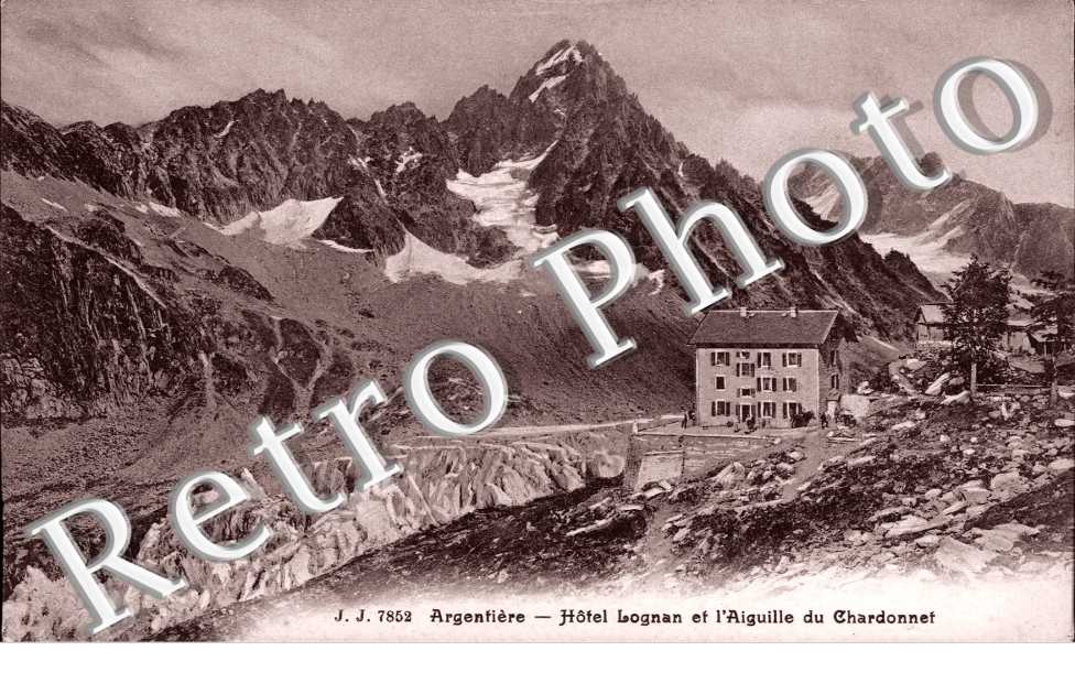 Hotel Lognan et l&#039;Aiguille du Chardonnet