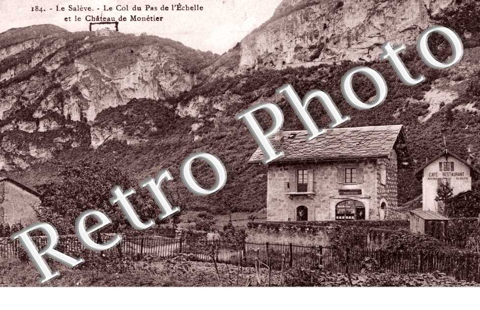 Le saleve - le Col du Pas de l'Echelle