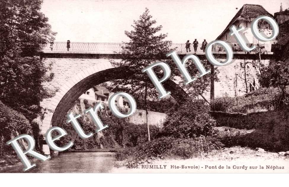 Pont de la Curdy sur la Nephaz