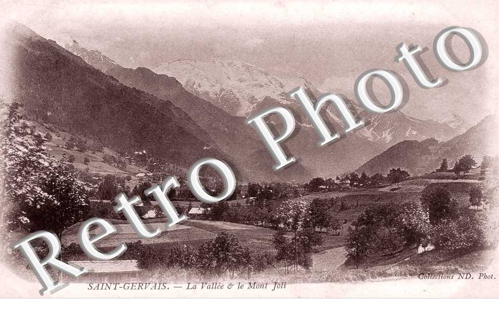 La Vallee et le Mont Joli