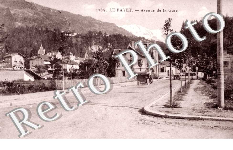 Le Fayet - Avenue de la Gare