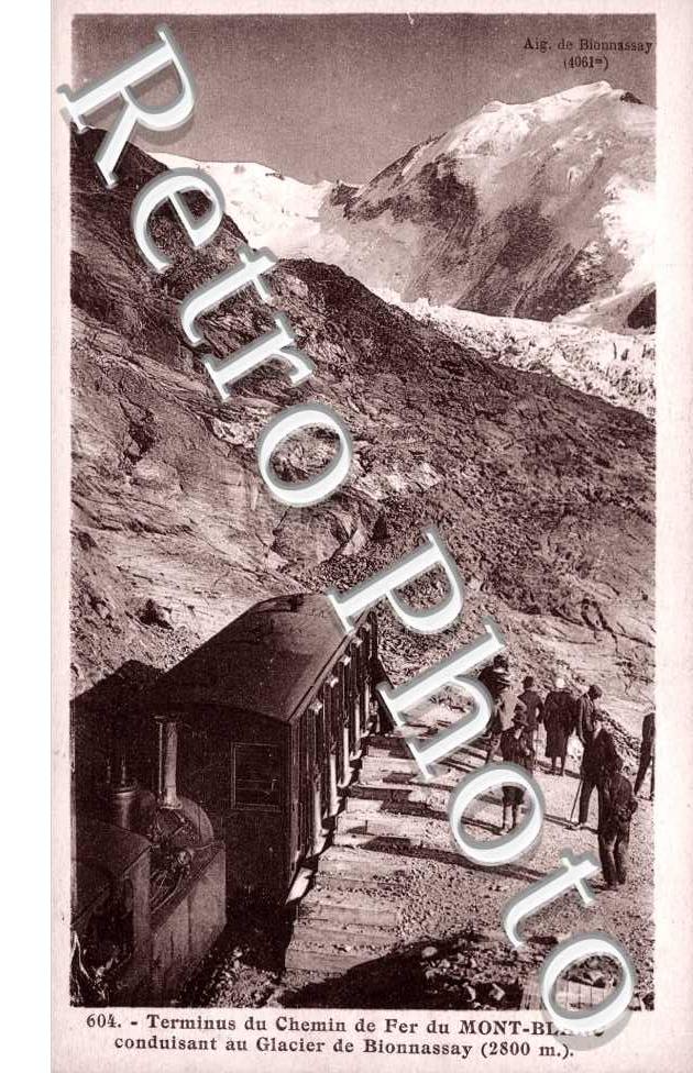 Terminus du chemin de fer du Mont Blanc