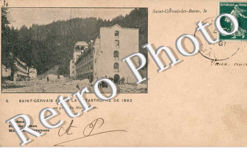 Apres la catastrophe de 1892