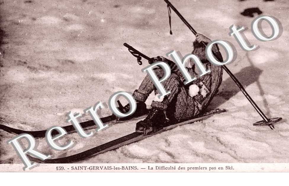 La Difficulte des premiers pas en Ski