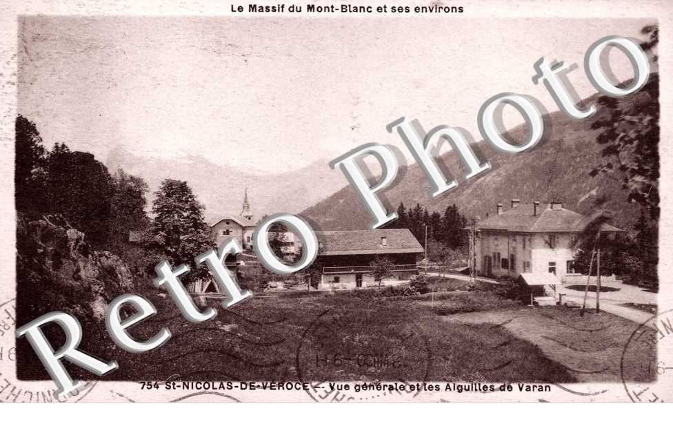 Vue generale et les Aiguilles de Varan