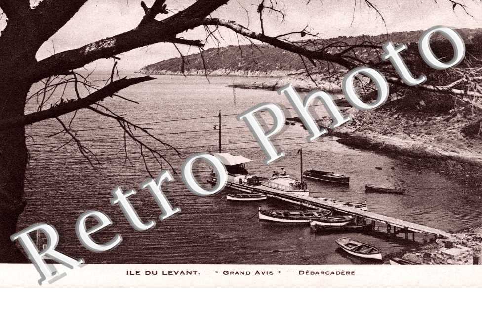 Ile du Levant - "Grand Avis" - Débarcadère