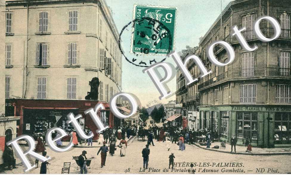 Place du Portalet et avenue Gambetta