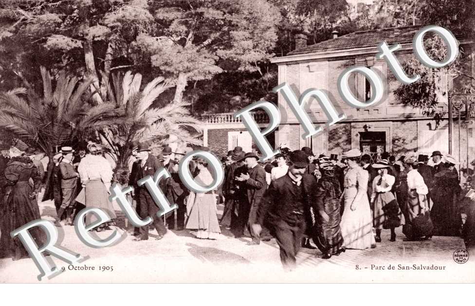Parc de San Salvadour - 9 octobre 1905