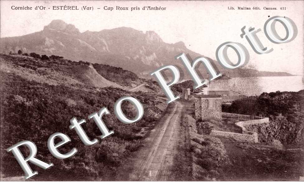 Cap Roux pris d&#039;Antheor