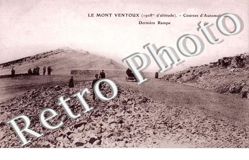 Mont Ventoux - Courses d'Automobiles - Derniere Rampe