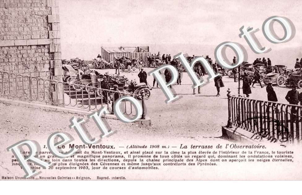 Mont Ventoux - La Terrasse de l'Observatoire