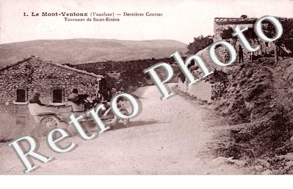 Le Mont Ventoux - Dernieres Courses - Tournant de Sqaint Este