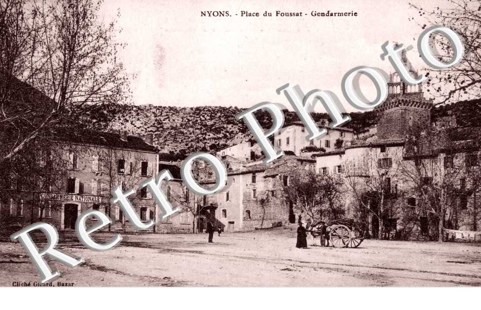 Place du Foussat - gendarmerie