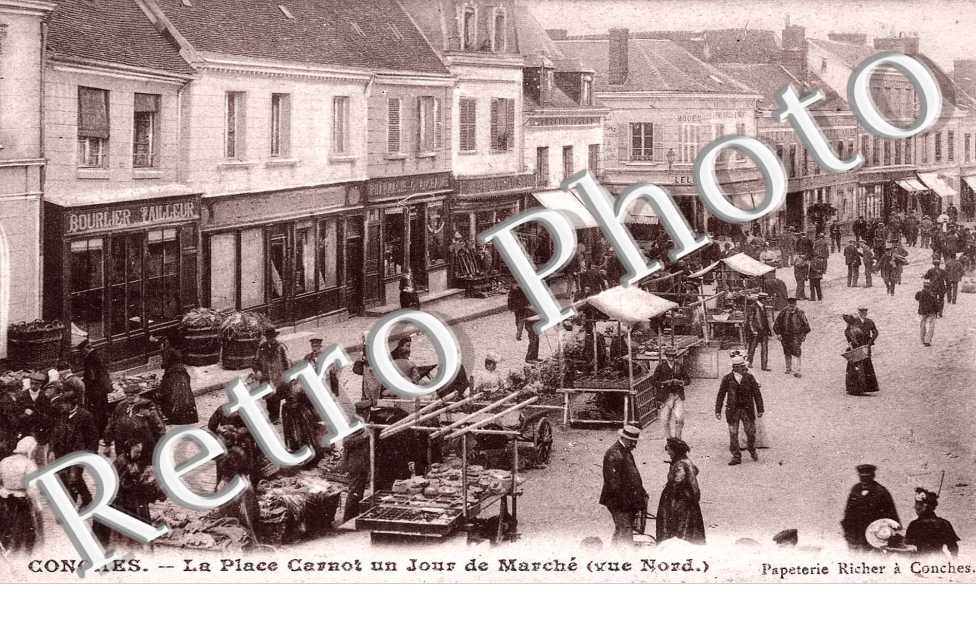 la place Carnot un jour de Marche (vue nord)