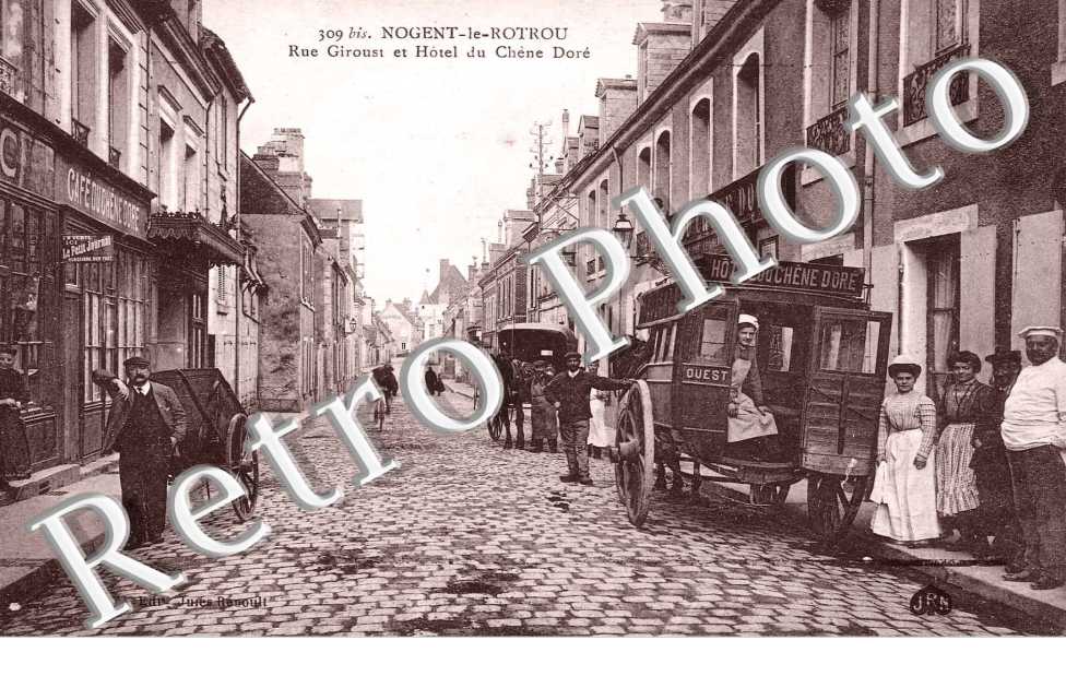 RUE GIROUST ET L&#039;HOTEL DU CHENE DORE