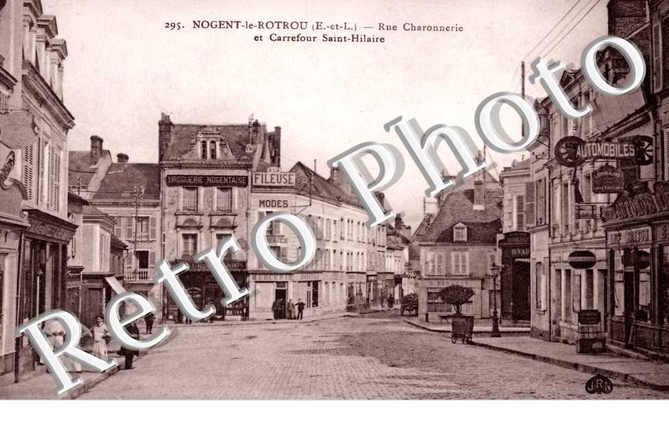 Rue Charonnerie et Carrefour Saint Hilaire