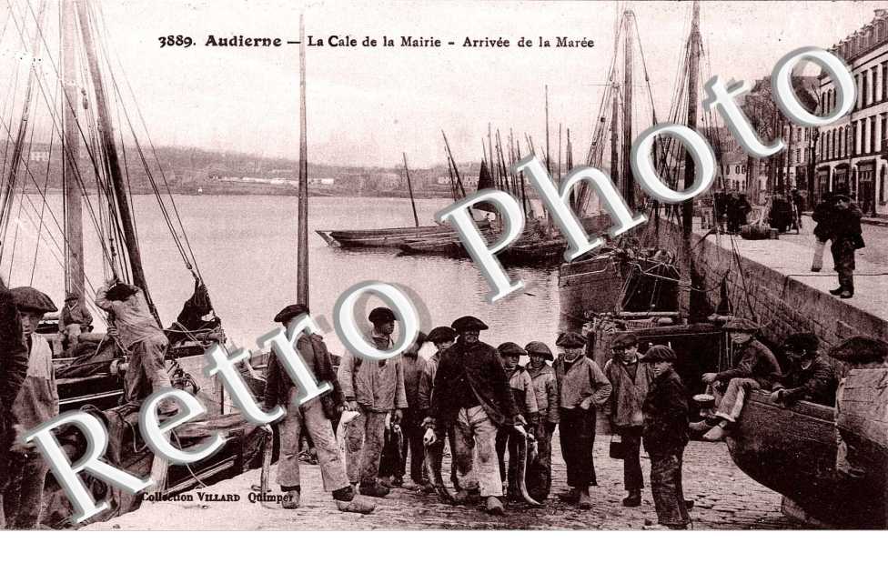 la cale de la mairie Arrivée de la Marée