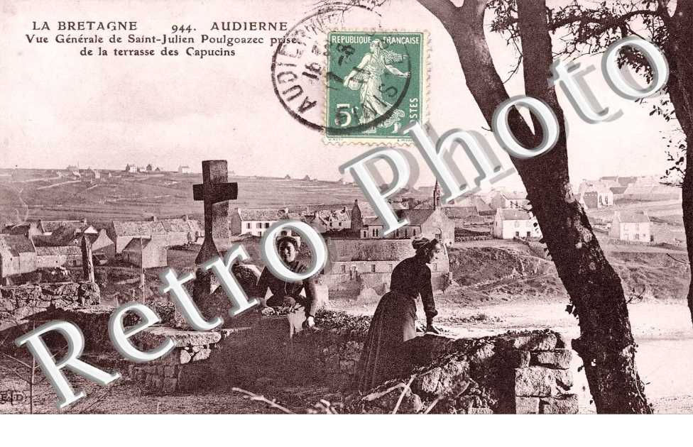 vue generale de Saint Julien Poulgoazec