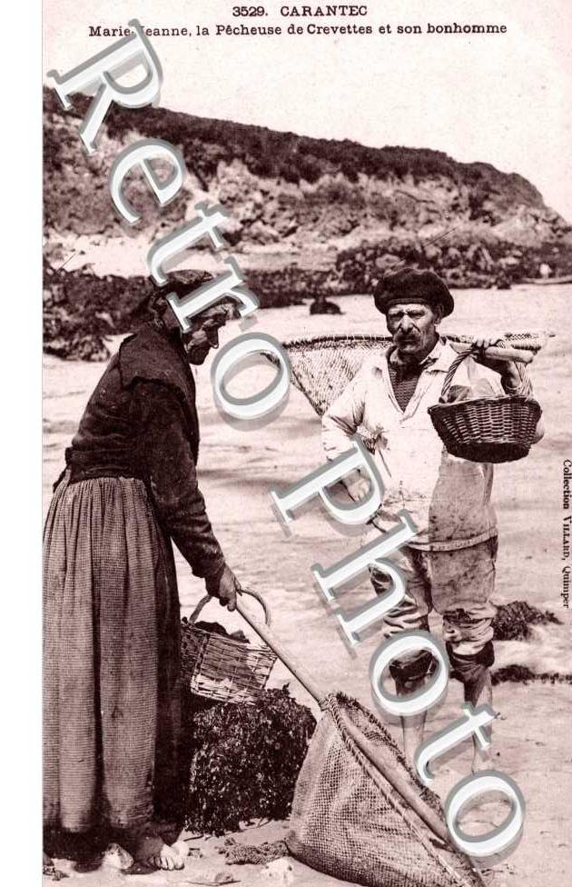 Une Pecheuse de Crevettes et son mari