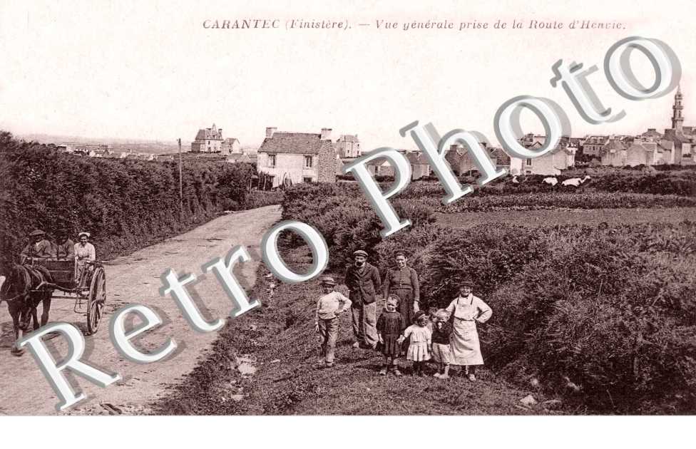 Vue Generale prise de la Route d&#039;Henvie