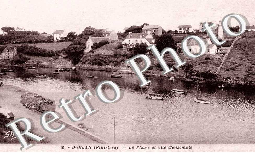 DOELAN le phare et vue d&#039;ensemble.(DOUELAN)