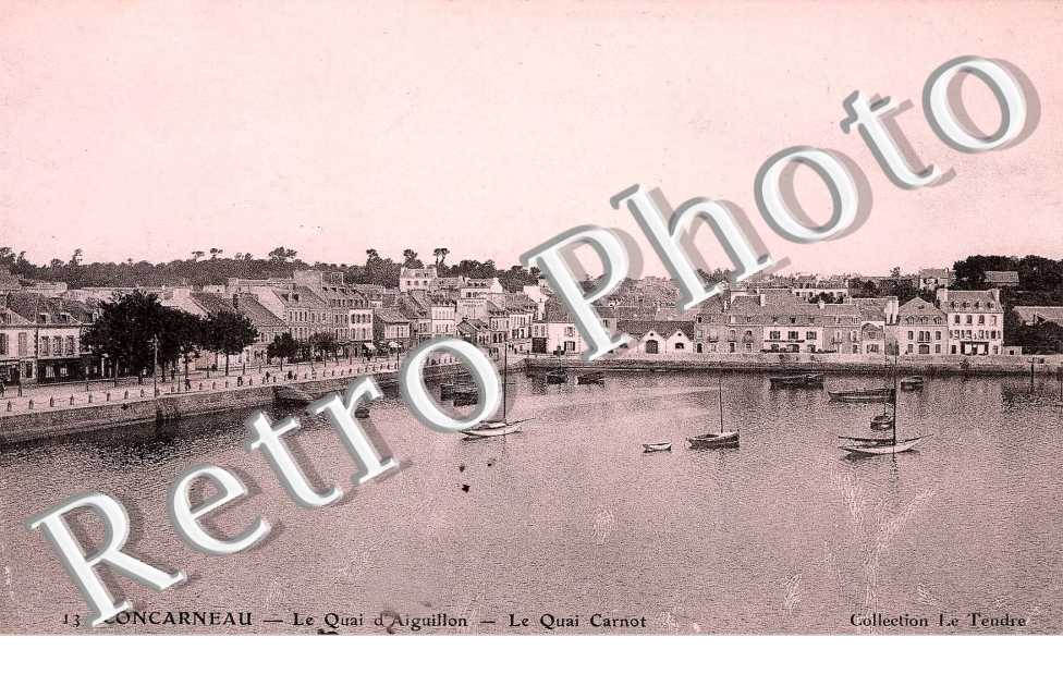  LE QUAI D&#039;AIGUILLON. Le quai Carnot