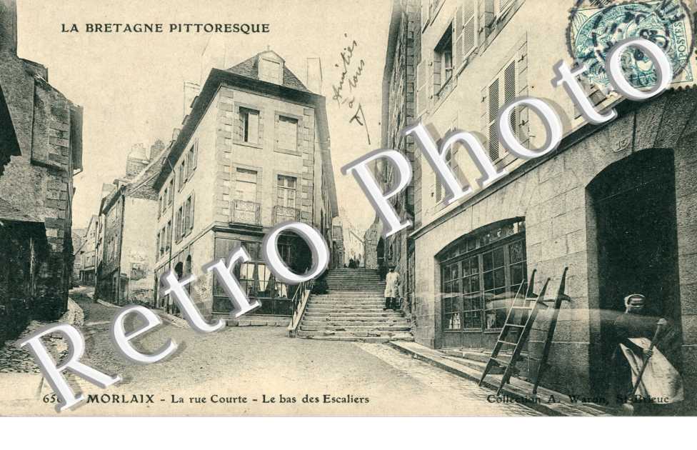 Rue Courte, le bas des Escaliers